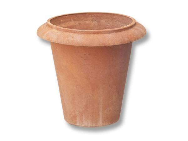Hohes Pflanzgefäß Terracotta - Vaso liscio a cono